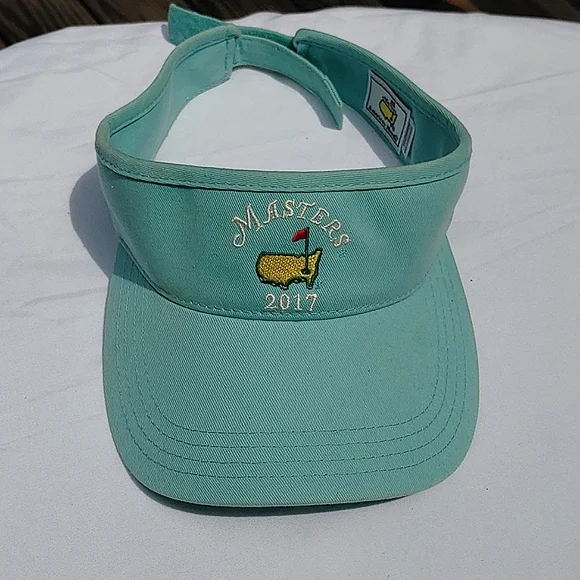 2017 Ladies Masters visor, aqua/teal - Picture 2 of 7